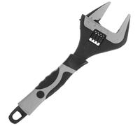 Toyvian Multi Function Open End Adjustable Wrench for Bathroom Repairs | Chrome Vanadium Alloy Steel, Wide Jaw Capacity, for Plumbers and Mechanics, Shower Nozzles and Hose Connectors