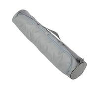Toyvian Multi Function Outdoor Yoga Mat Bag Capacity Storage Pouch with Shoulder Strap for Fitness Towels and Accessories Light Grey