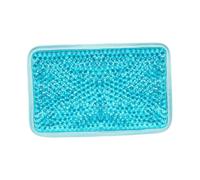 Toyvian Multi-Functional Portable Cooling Ice Bag for Relief Reusable Hot Cold Compress Pack for Sports Injuries Swelling Headache Flexible Handheld Cold Pack for Fever and Sprains Blue