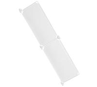 Toyvian Multi-functional Sofa Blocker for Under Couch Plastic Baffle Prevents Pets From Entering Furniture Gaps Easy Installation Safe Barrier for Cats and Dogs to Keep Under Bed and Sofa