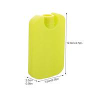 Toyvian Multipurpose Pet Cooling Ice Pack for Small Animals No Leakage Plastic Gel Ice Storage Box for Cooler Bags Versatile Freezer Block for Food Preservation and Travel