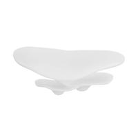 Toyvian Mushroom Shaped Plastic Shelf with Suction Cup for Gecko and Betta Fish, White Resting and Hiding Platform for Tank and Gecko Habitat, Easy Maintenance and Resisting Breakage