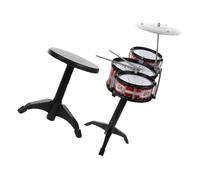 Toyvian Musical Drum Set Kit Early Learning S Instrument for Hand-eye Coordination Development and Party Fun