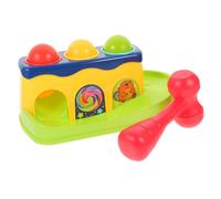 Toyvian Musical Hammer Ball Pounding Educational for Development Visual Athletic Training Fun Birthday Random Color