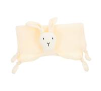 Toyvian Muslin Cotton Bunny Security Blanket Breathable and Soft Comforting Blanket for Newborns Unisex Design for Boys and Adorable Bunny Comforter for Enhanced Security and Fun