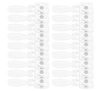 Toyvian Nail Color Display Cards Sturdy and Metal Material with Magnetic Base 40pcs for Practice and Display of Nail Art Colors for Salon and Professional Studios