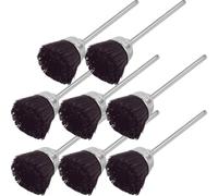 Toyvian Nail Drill Bits Cleaner 8pcs Mini Manicure Accessories for Electric Polishing Head Tool in Nail Art College