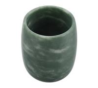 Toyvian Natural Crystal Stone Kung Fu Taster Cup Straight Design Multifunctional Vintage Tea Cup for Home Office Use Decorative Asian Tea Steeping Drinkware
