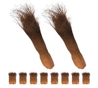 Toyvian Natural Palm Tree Bark Sheets 10pcs Brown Realistic Habitat Décor