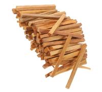 Toyvian Natural Sandalwood Stick Wood Strips Bag Fragrant Incense Sticks for Meditation Worship Aroma Relaxation Home and Temple Use