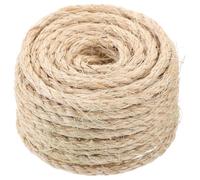 Toyvian Natural Sisal Hemp Rope for Cat Tree Scratching Post Replacement Sturdy Scratch Pad Repair DIY Indoor Cats