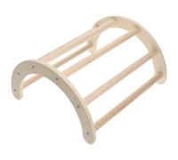 Toyvian Natural Wood Chicken Perch Stand 6-Rod Brooder Roosting Bar for Chickens and Chicks, Wooden Play for Bird Playground and Pet Supplies