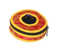 Toyvian Nepal Bell Box for Meditation Bell Delicate Tibetan Cymbals Protector Storage Case Bag for Yoga Practice and Religious Use Random Style