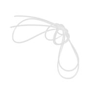 Toyvian Net String for Basketball Hoop White Nylon High-strength Corrosion and Rust Resistant Easy Installation Suitable for Indoor and Outdoor Basketball Stand