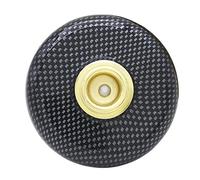 Toyvian Non-slip Cello Endpin Anchor Pad Carbon Fiber Style Protector for Cello Floor Random Eyelet Option Essential Musical Instrument Accessory