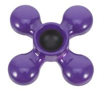 Toyvian Non Slip Cello Endpin Rest Pad Purple Plastic Floor Protector for Stable Playing Posture and Slip Performance Professional and Home Practice