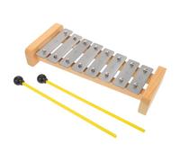 Toyvian Note Xylophone for Ages with Mallets Aluminum Glockenspiel Musical Tones Educational Cognitive Instrument for Early Childhood Development