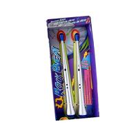 Toyvian Novelty Beat Rhythm Drum Sticks Electronic Drum Sticks Drumsticks Toy for Air Drumming Practice Music Toys