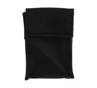 Toyvian Nylon Battery Pouch for Electric Bass Pickup and Ukulele Pickup, 9v Battery Bag with Strong Hook and Loop Fastener, Prevents Movement and Disconnection, for Stage Use and Studio