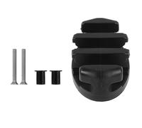 Toyvian Nylon Boat Cleat Rope Fixing Cleat User-friendly Design Secure Hold Black for Boat Accessories Marine Parts