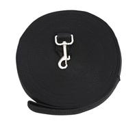 Toyvian Nylon Pet Leash Durable Dog and Cat Training Lead with Ring for Safe Use for Walking and Obedience Training Black