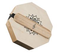 Toyvian Octagonal Small Cajon Drum with One Sound Design Lightweight Travel Percussion Instrument for Beginners and Music Enthusiasts Versatile Acoustic Box for Flamenco and Snare Styles