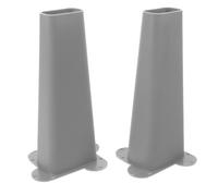 Toyvian One Way Bat Door Deterrent Device and No Structural Damage Continuous Effectiveness PP 2pcs Reusable Cone Shape Bat Removal Device for Attic and Chimney Use for Barn Roofs