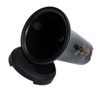 Toyvian Orchid Planter Pot with Drain and Saucer Large Breathable Flower Pot for Indoor Balcony Office Plants and Chic Nursery Container for Healthy Root Growth