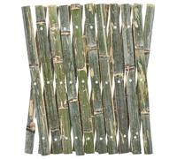 Toyvian Outdoor Bamboo Trellis Fence Retractable Garden Screen for Plant Support Expandable Mesh Fence Suitable for Patio and Vegetable Garden