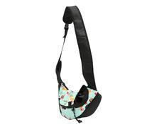 Toyvian Outdoor Dog Carrier Sling Bag Breathable Pet Travel Crossbody Bag for Puppies for Hiking Camping Sightseeing Comfortable Durable Design for Active Pet Owners