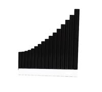 Toyvian Pan Flute Pan C Key Panpipe for Beginners Traditional Instrument Musical Instrument for Learning Flute Basics