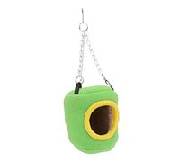 Toyvian Parrot Warm Cotton Nest Creative Pet House for Winter Hanging Sleep Made of Soft Materials This Parrot Sleeping Nest Provides Cozy Comfort for Your Bird for This Bucket Shaped Is
