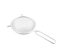 Toyvian Pasta Colander Multifunctional Food Strainer Colander for Kitchen Skimmer Fruits Vegetables Noodle Pasta Drain Dual Serving Spoons Gravies Ladle Strainer Mesh Silver
