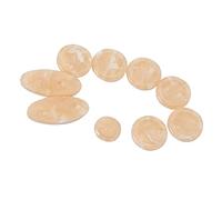 Toyvian Pcs Saxophone Key Buttons Set for Tenor Soprano Sax Shell Material Light Glossy