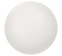 Toyvian Pendant Lamp Shade Frosted Glass Globe Replacement Cover for Ceiling Light Chandelier White Round 8cm Easy Install
