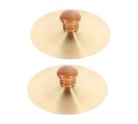 Toyvian Performance Hand Cymbals Mini Rhythm Percussion Cymbals Cultural Heritage Musical Instrument