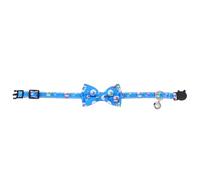 Toyvian Pet Bowtie Collar for Cat Snowman Pattern Christmas Collar Cute Cartoon Design Pet Necklace for Kitten Cat Neck Chain Bell