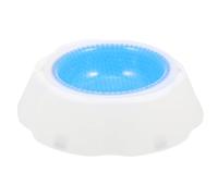 Toyvian Pet Cooler Bowl for Dogs Cats Multi Function Food Water Holder with Slip Base Easy to Clean Material Summer Cooling Design for Pets