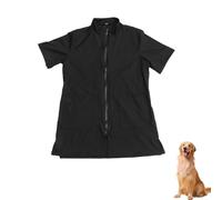 Toyvian Pet Cosmetologist Clothes Workwear Static Pet Salon Grooming Apron Smock for Hospital Outdoor