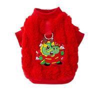 Toyvian Pet Dog Costume with Chinese Dragon Pattern Comfortable Warm Clothes for Dogs for Year Celebrations Easy to Wear Adorable Holiday Outfit