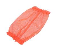 Toyvian Pet Ear Net Breathable Mesh Snood Ear Protector Small Orange for Dogs and Cats Summer Grooming