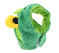 Toyvian Pet Frog Hood Cute Cat Dog Costume Accessory Lightweight Cotton for Party Dress up