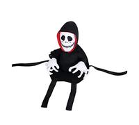 Toyvian PET Halloween Costume Cape for Dogs and Cats Funny Ghost Outfit for Teddy Dogs Decorative Festival Clothing for Pets