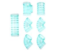 Toyvian Pet Play Maze Tube Hamster Cage Accessory Plastic Guinea Pig Squirrel Boredom Breaker Connector