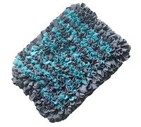 Toyvian Pet Sniffing Mat for Dogs Interactive Slowing Feeding Pad Creative Smell Training Mat Blue for Enhanced Sniffing Skills and