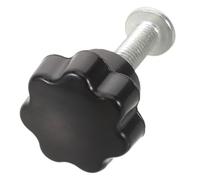 Toyvian Piano Action Nut Assembly Black Insert Regulating Thread Cap Nuts for Grand Piano Key Action Repair and Tuning Maintenance Fitting