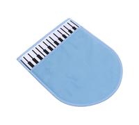 Toyvian Piano Cleaning Cloth Microfiber Cleaning Glove Material Strong Dust Removal Comfortable Supple Sky Blue