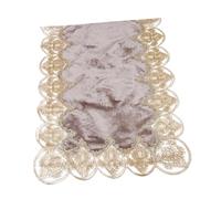 Toyvian Piano Cover Quilted Dust Cover for Upright Piano Electronic Organ Protective Material Embroidered Lace Style Easy to Clean