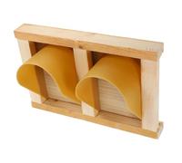 Toyvian Pigeon Coop Entrance Door Wooden Pigeon Cage Door Bird Cage Entrance Trap and Doves in Loft