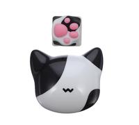 Toyvian Pink Abs Cat Paw Keycap for Mechanical Keyboard, Unique and Cute Decorative Key Cap, Easy to Use with Fun Typing Experience, for Gaming and Computer Accessories